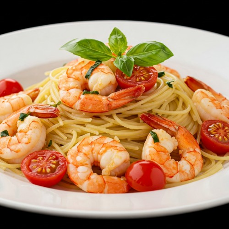 Indulge in our shrimp scampi