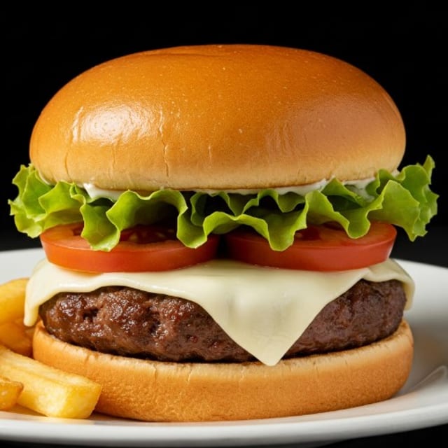 Kid's Cheese Burger.