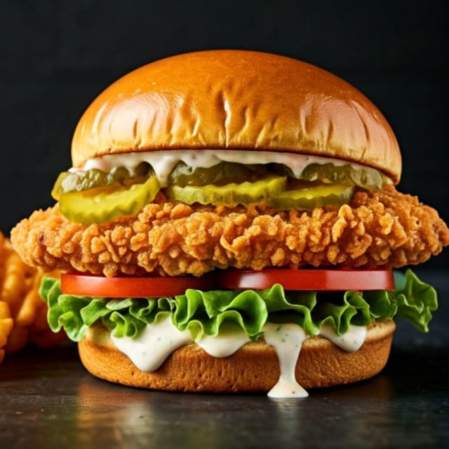 Crispy Kicken Chicken Basket.