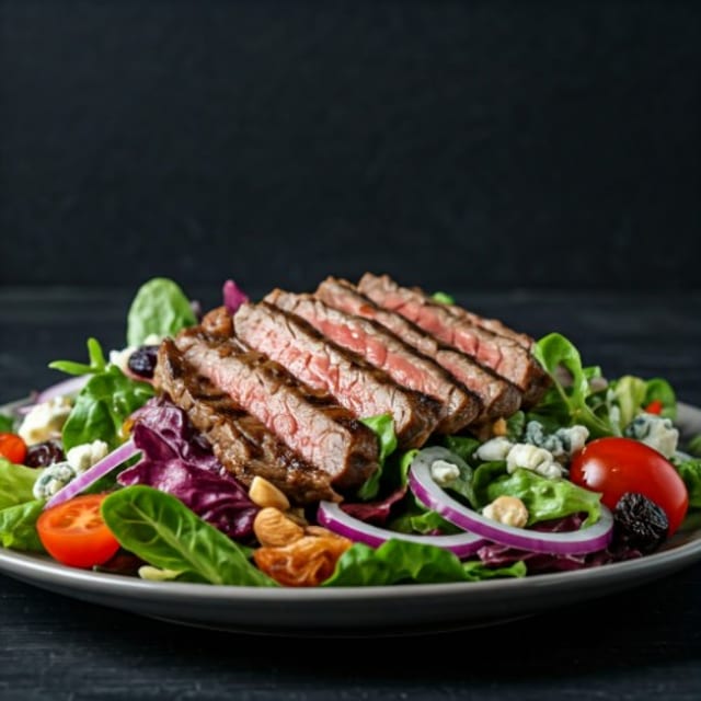 Grilled Steak Salad.