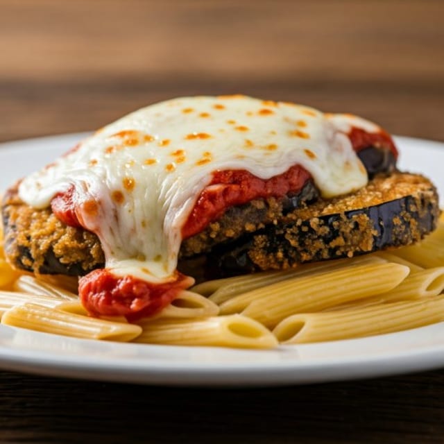 Eggplant Parmesan.