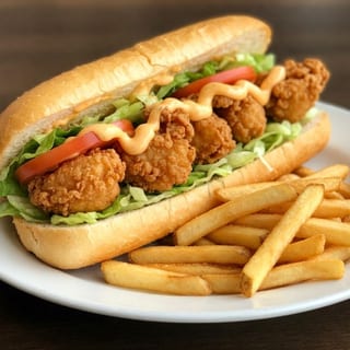 SHRIMP PO BOY
