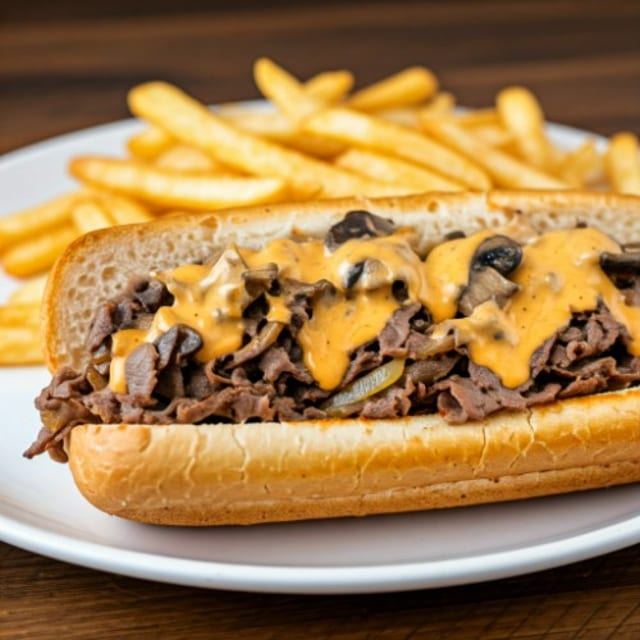 PHILLY CHEESE STEAK.