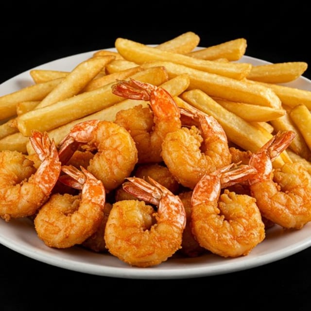 Kid's Shrimp Basket.