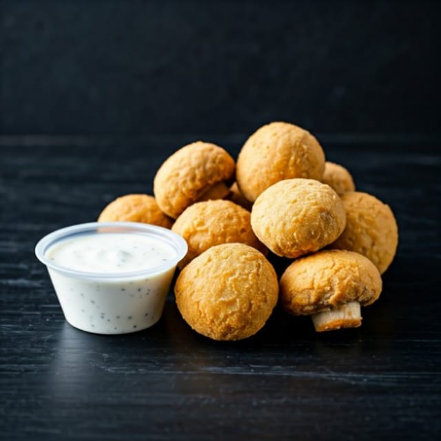 Fried Mushrooms.