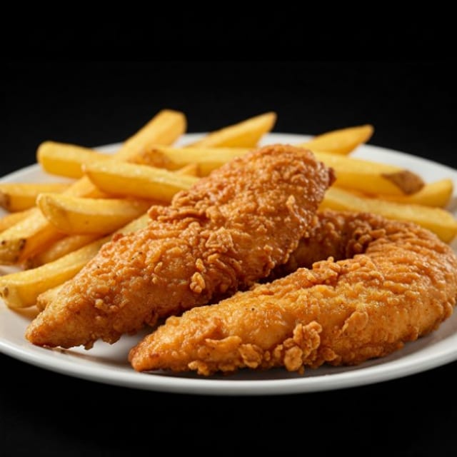 KID'S CHICKEN TENDERS.