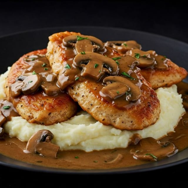 Chicken Marsala.