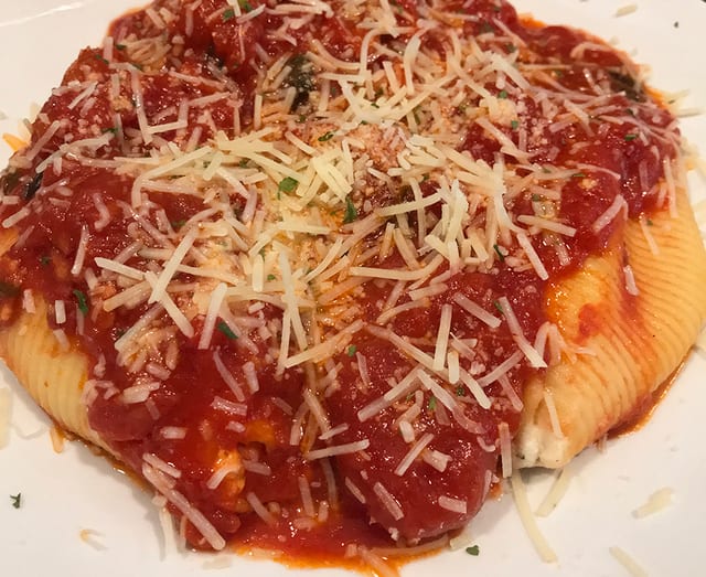 STUFFED SHELLS.
