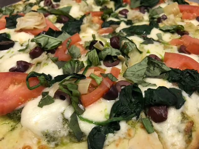 12" Cauliflower Crust Pizza.