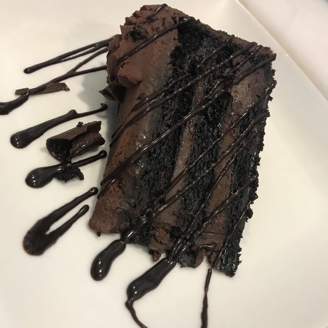 CHOCOLATE CAKE.