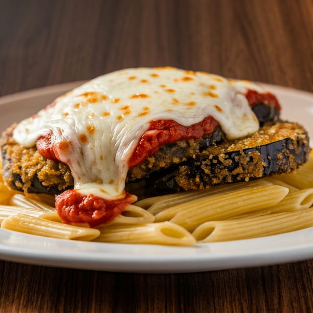 Eggplant Parmesan.