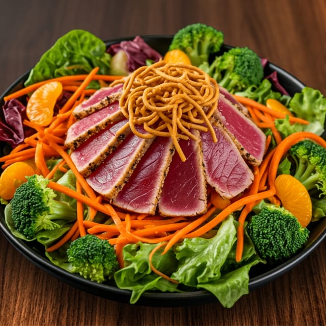 Ahi Tuna Salad.