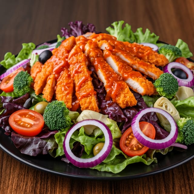 Buffalo Chicken Salad.