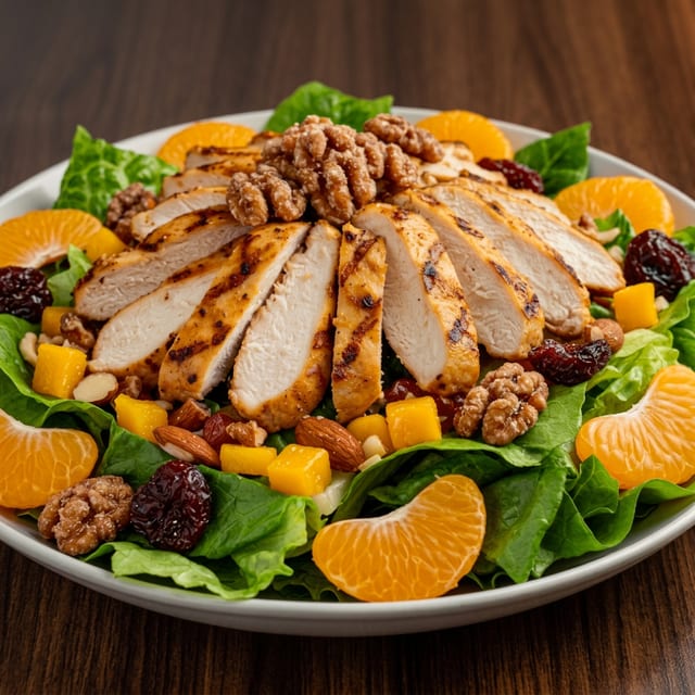 Mandarin Chicken Salad.