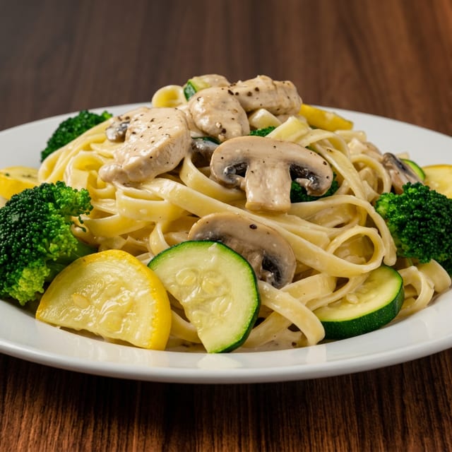 Fettuccine Primavera.