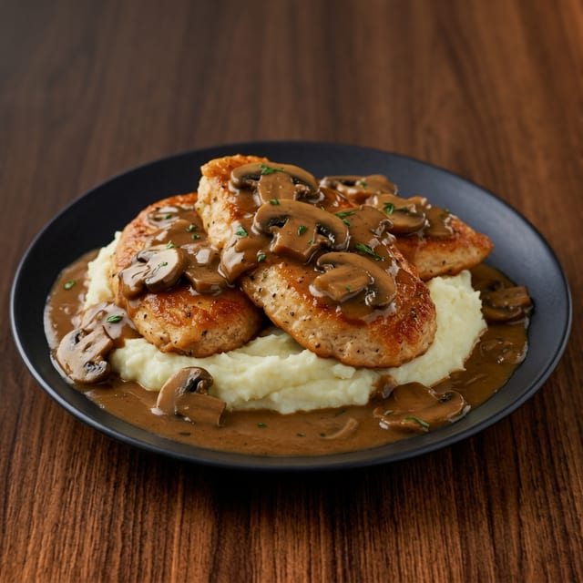 Chicken Marsala.