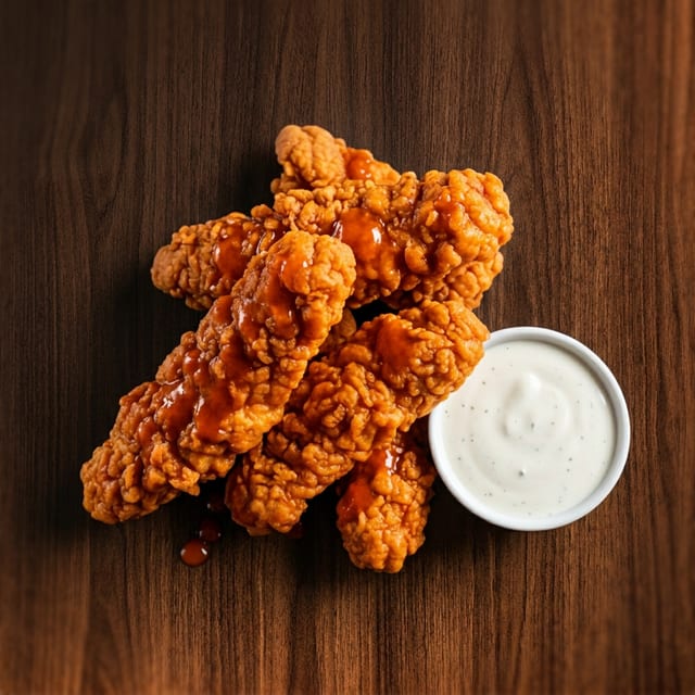 Boneless Buffalo Wings.
