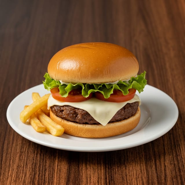 Kid's Cheese Burger.