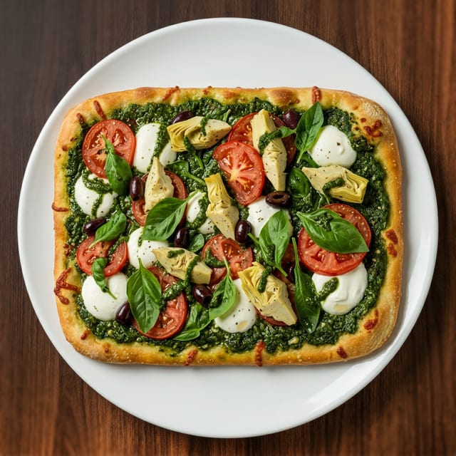 CREATE A FLATBREAD.