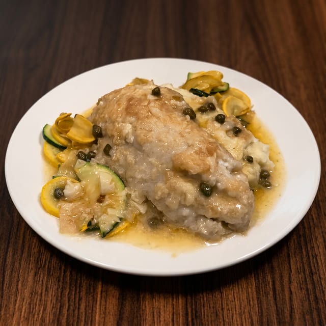 RED SNAPPER PICATTA.