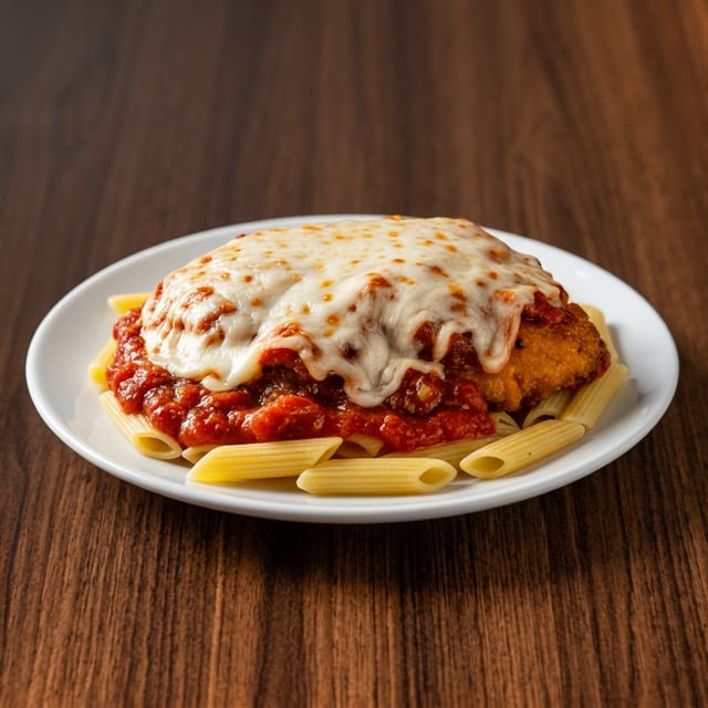 CHICKEN PARMESAN.