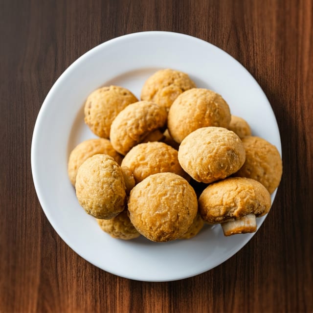 FRIED MUSHROOMS.