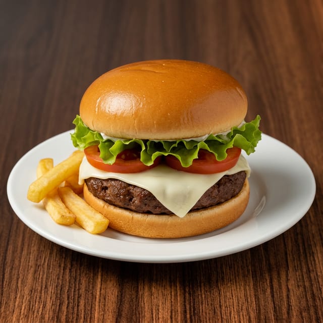 KID'S CHEESE BURGER.