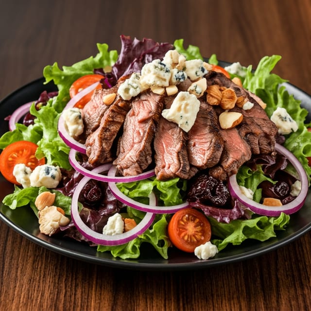 STEAK SALAD.