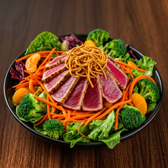AHI TUNA SALAD.