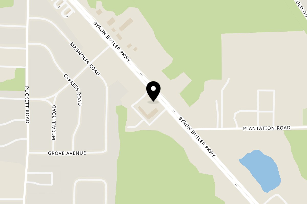 Map showing the location of Mama's Italian Family Restaurant Perry on 2275 S Byron Butler Pkwy in Perry